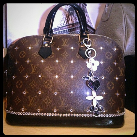 Louis Vuitton Handbags - Louis Vuitton Bag Alma Satchel Black Top Handle